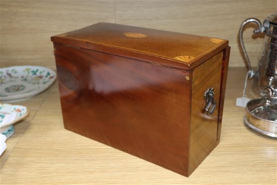 An Edwardian stationery box